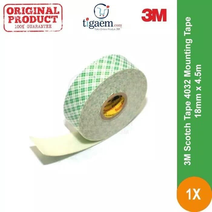 

3M scotch tape 4032 mounting tape urethane foam tape 18mm x 4,5meter
