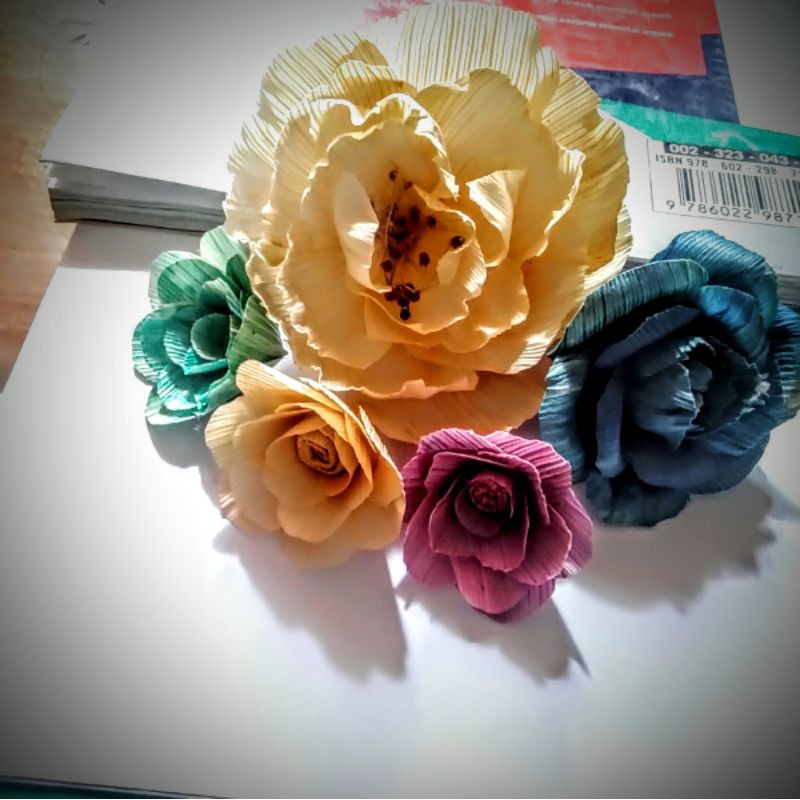 

bunga klobot,bunga kering,bahan kerajinan,