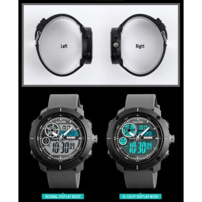 SKMEI Jam Tangan Digital Analog Pria - 1361