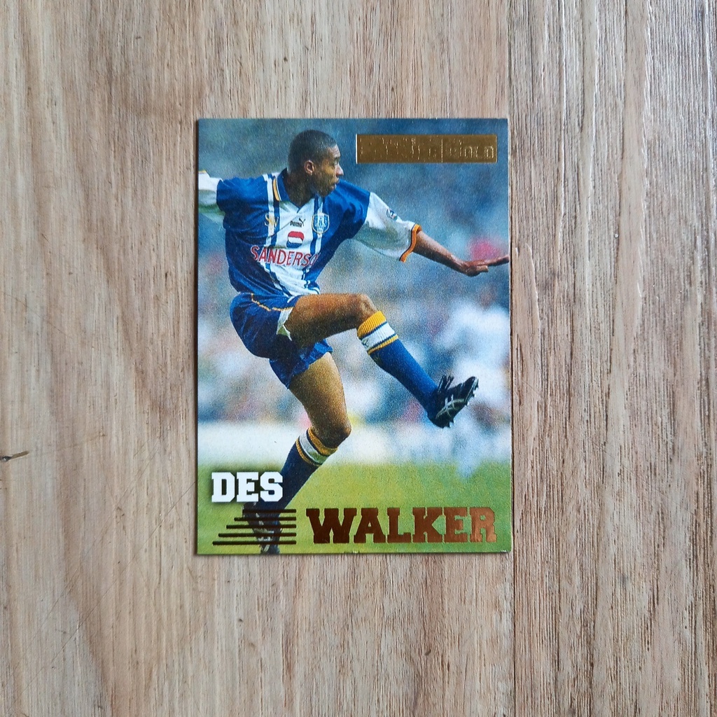 Kartu Bola Des Walker / Sheffield Wednesday / Ori