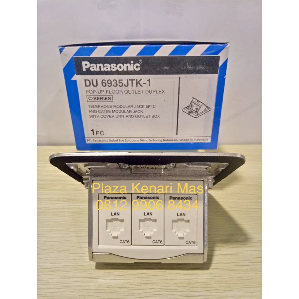 stop kontak lantai panasonic cat 6 cat6 cat 6 Murah