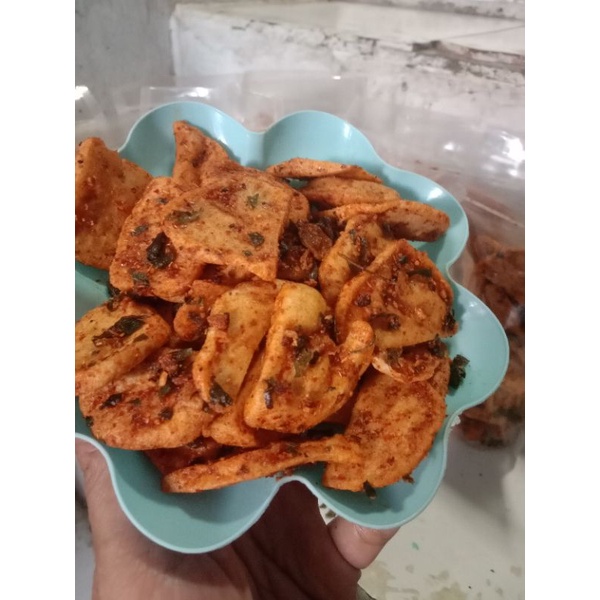 

Basreng Daun Jeruk Pedas