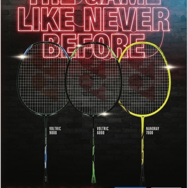 ORIGINAL Yonex Voltric 6000 Raket Badminton