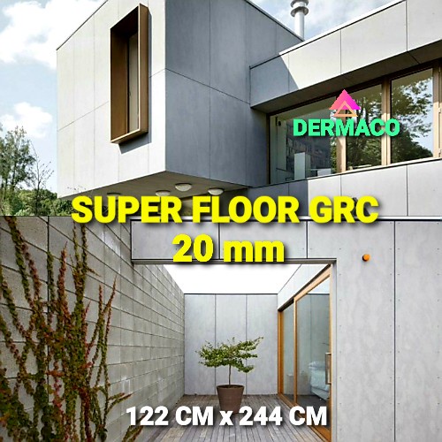 SUPER FLOOR GRC 20 mm / LANTAI GRC 122 CM x 244 CM / SUPER PANEL GRC