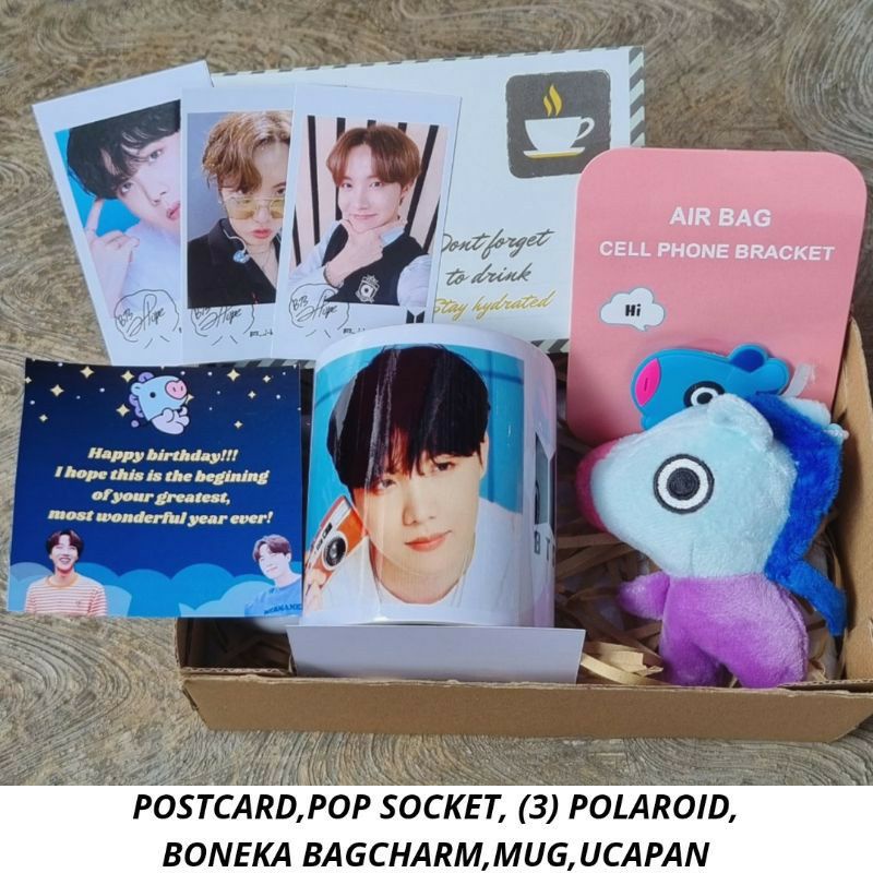 Hampers BTS  / KADO BTS / Kado Army / Bagcharm BT21 / Mug BTS
