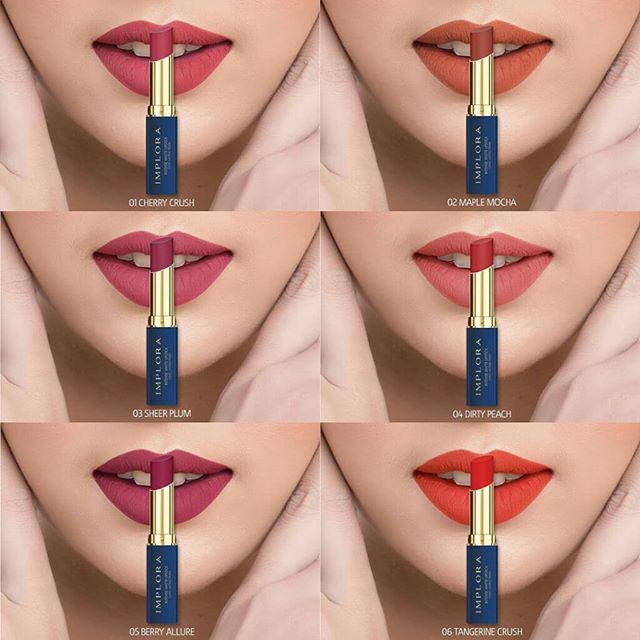 Implora Intense Matte Lipstick Implora Intensif Lipstik Implora Lipstick Matte Intense Shopee Indonesia