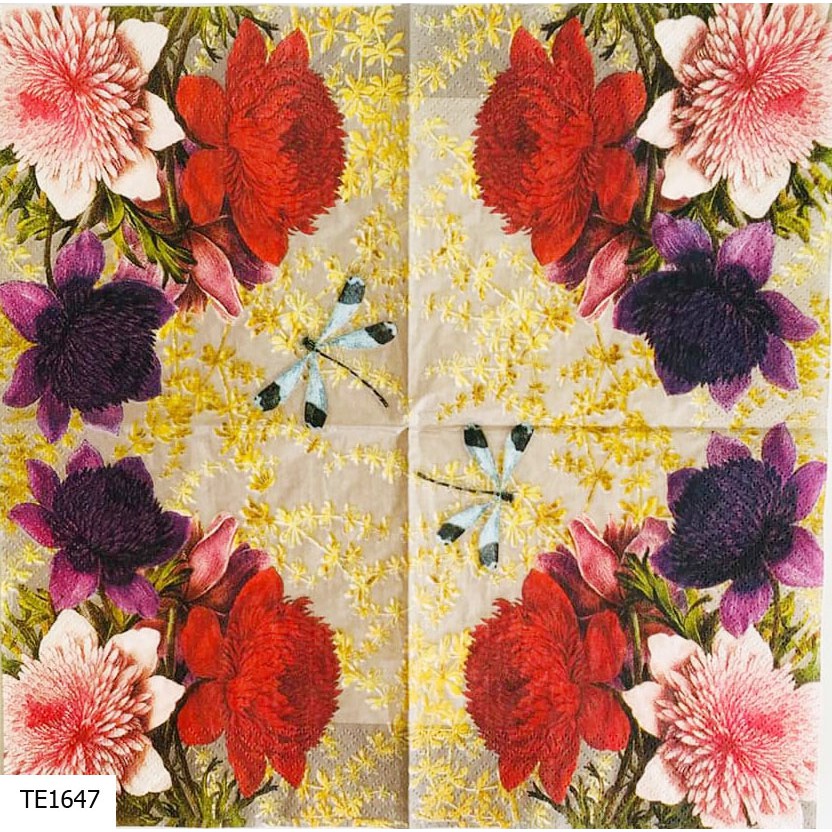 TISU DECOUPAGE EROPAH 33X33 CM TE 1647 TTS