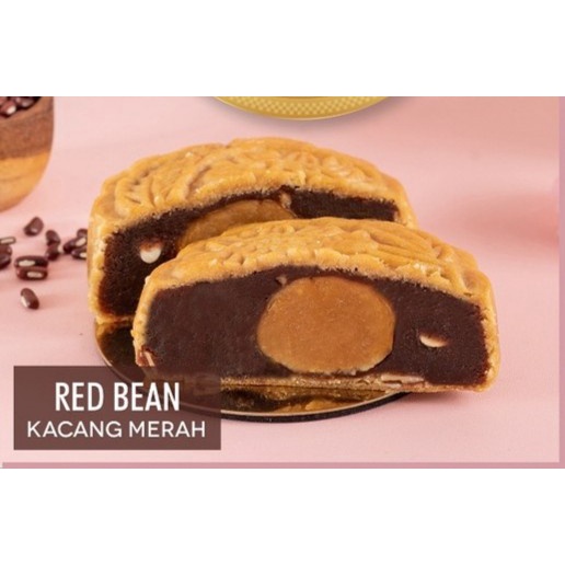 Mooncake Moon Cake / Kue Bulan Vegetarian Ang Huat isi 4 / Box - Black Sesame