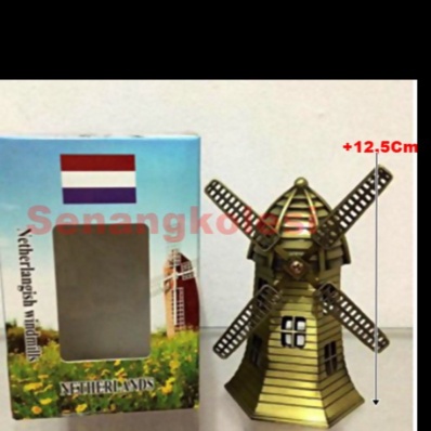 

Habiskan Stock Miniatur Kincir Angin Netherlands senangkoleksi