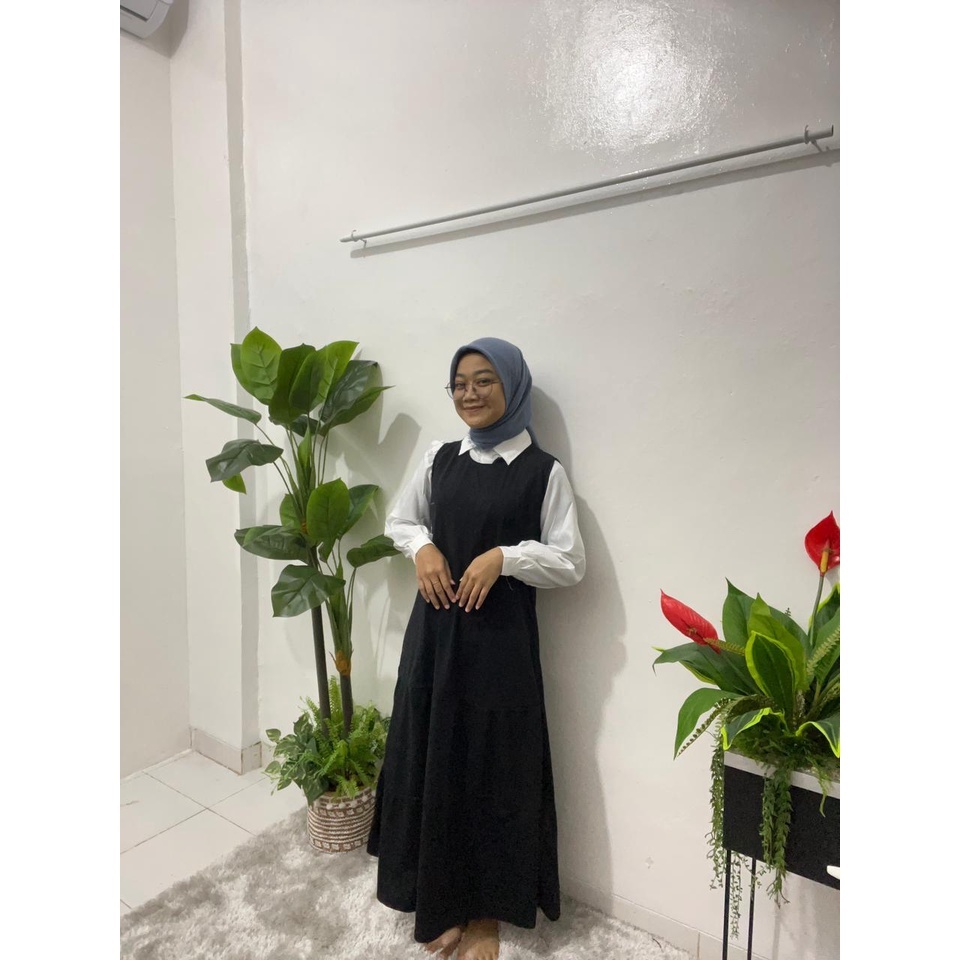 SALE - Innap Maxi Crepe - Dress Wanita Tanpa Lengan