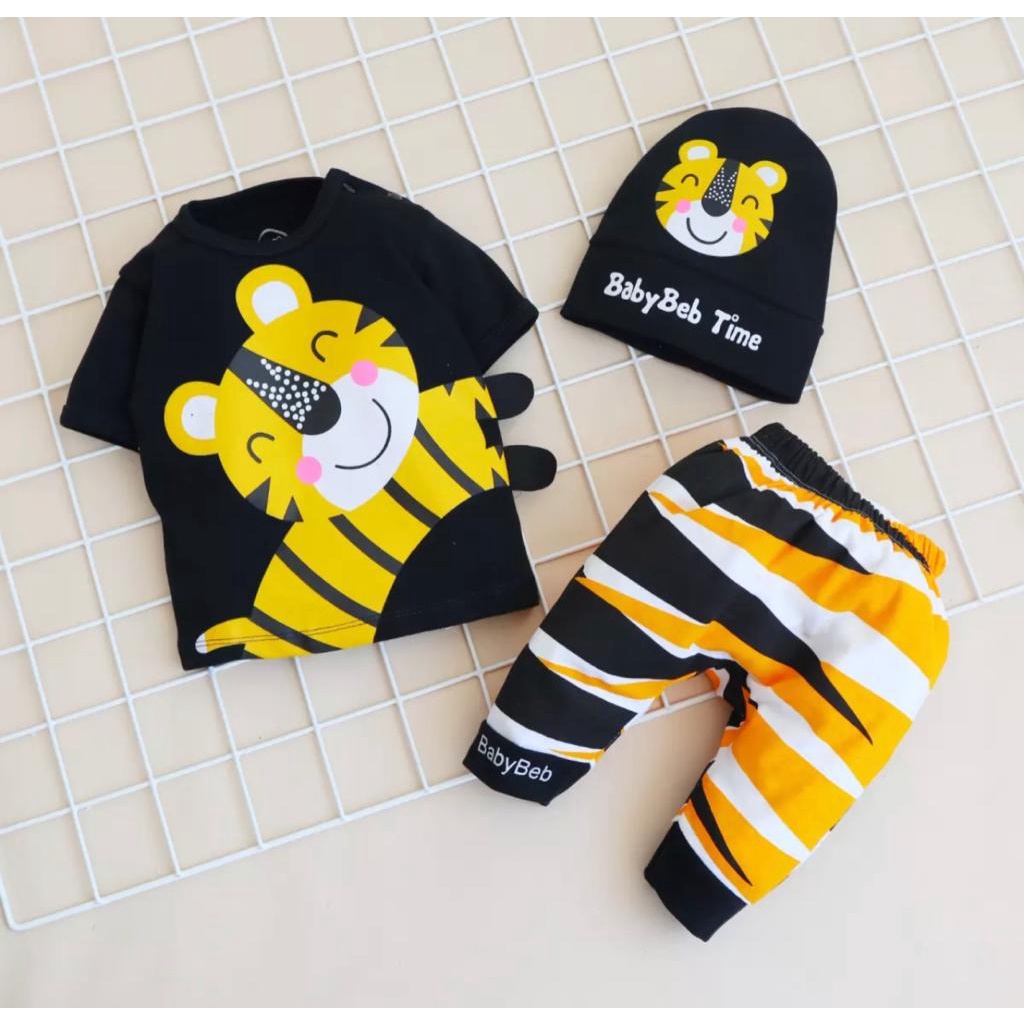 SETELAN ANAK FASHION ANAK MOTIF HEWAN MACAN + KUPLUK TERBARU // SETELAN ANAK FASHION ANAK LAKI-LAKI // SETELAN ANAK FASHION ANAK PEREMPUAN // SETELAN ANAK FASHION ANAK USIA 6BULAN - 5 TAHUN // SETELAN ANAK FASHION ANAK TERBARU