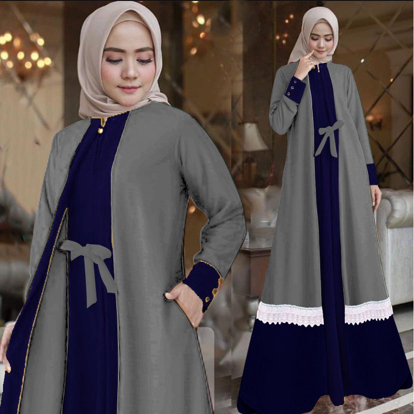 MIA STORY FASHION Gamis Izzati Fashion Muslimah Terbaru Gamis Hits Gaya Lebaran Kekinian