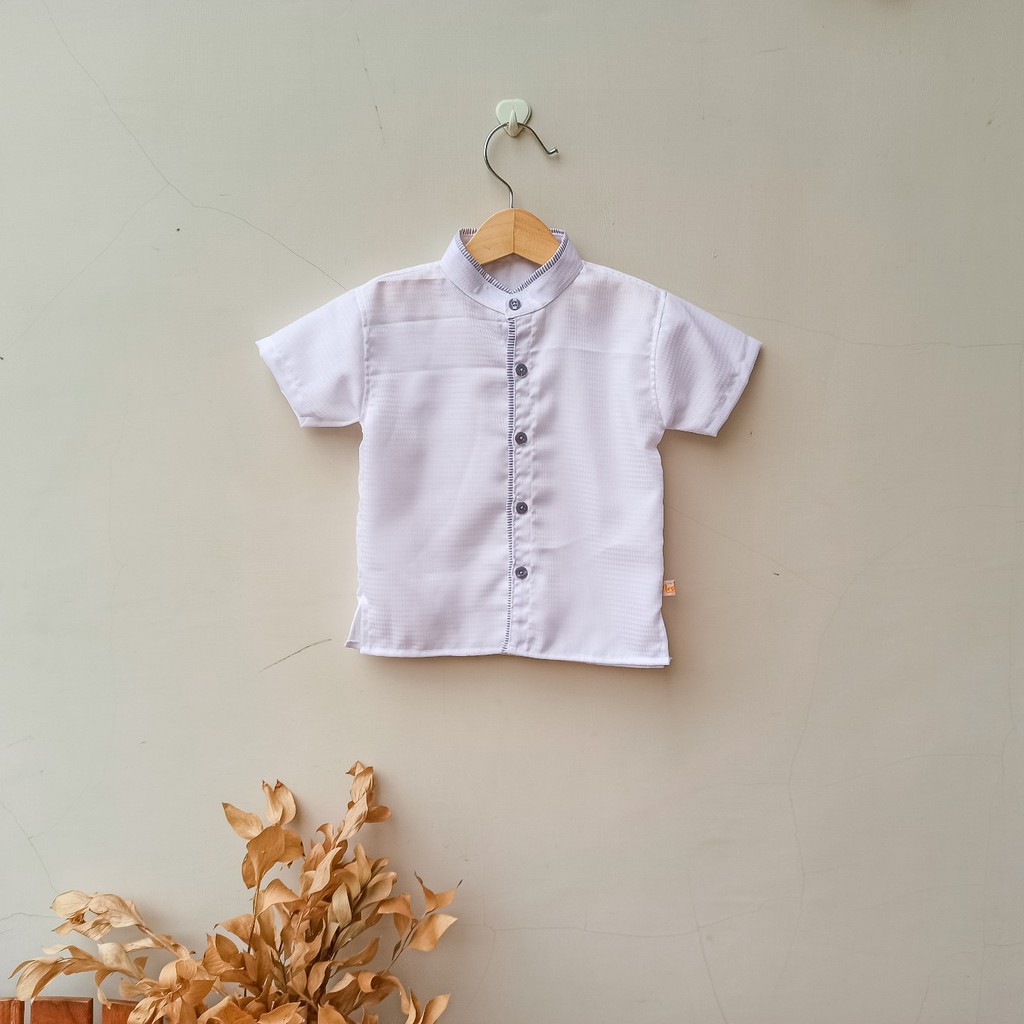 Mevlkids, Kemeja Koko Baju Koko Atasan Koko Anak Laki Laki Lengan Pendek Usia 3 4 5 6 7 8 9 10 Tahun