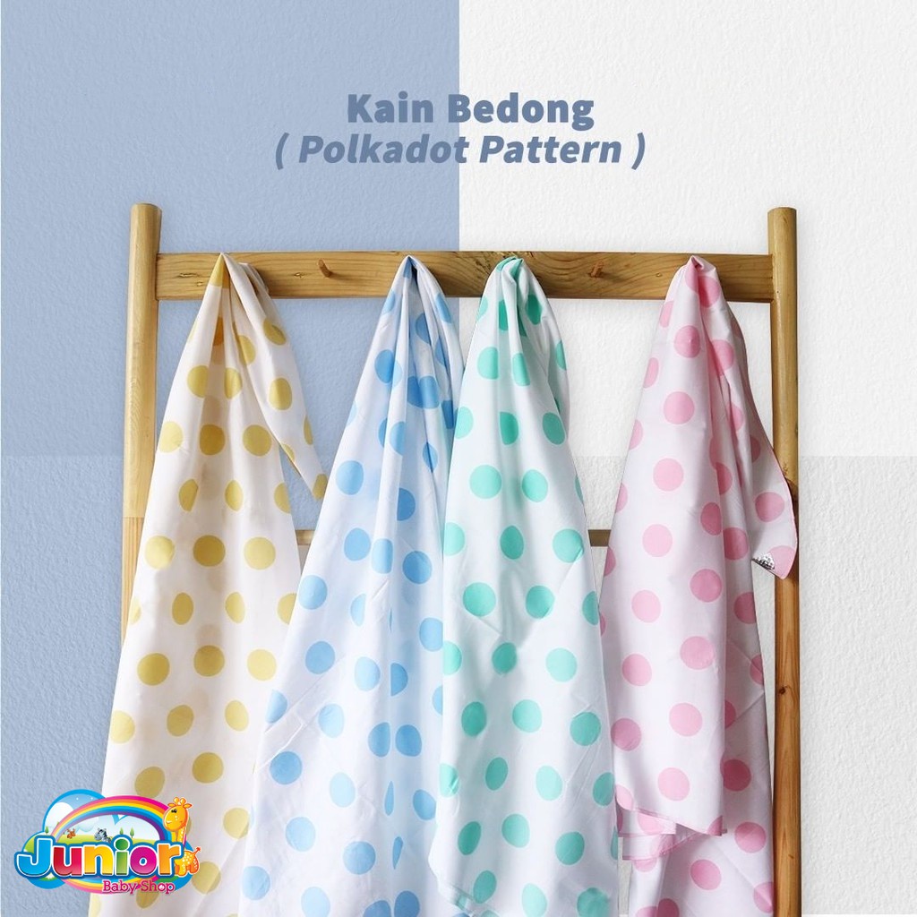 Makassar ! Bedong Bayi Nary Kain Katun 4 Pcs