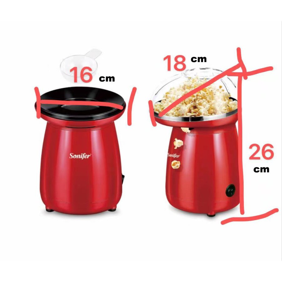 SONIFER SF-4014 POPCORN MAKER MESIN PEMBUAT POPCORN BIG SIZE