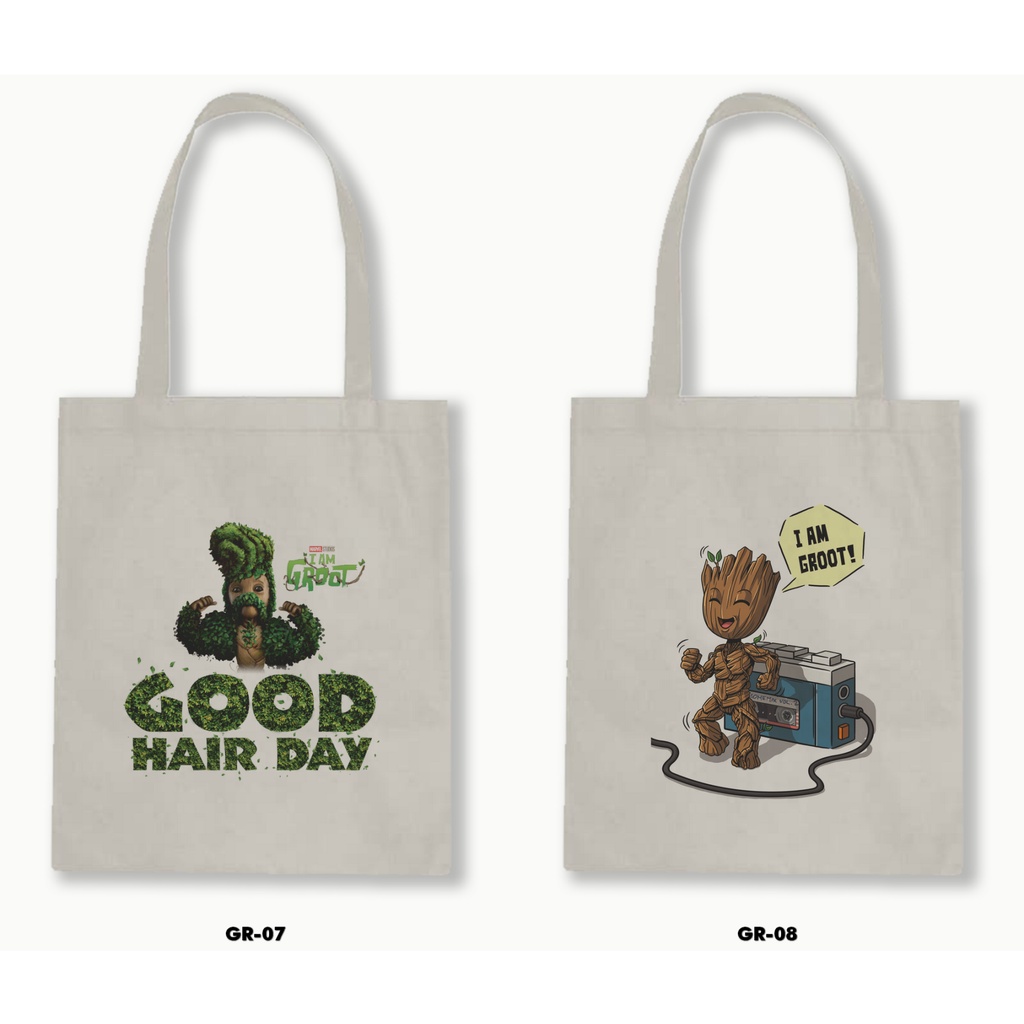 TOTE BAG BLACU - I AM GROOT