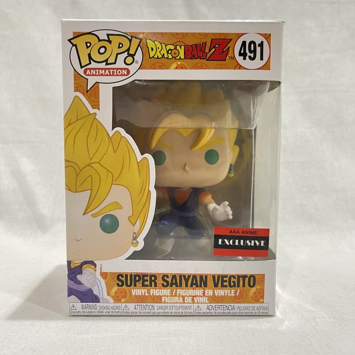 FIGURE POP DRAGON BALL 491 VEGITO SUPER SAIYAN FUNKO