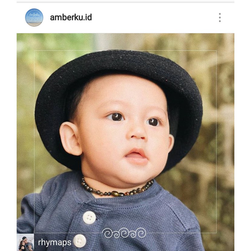 AMBERKU PROMO Kalung Amber Bayi Balita Green K15