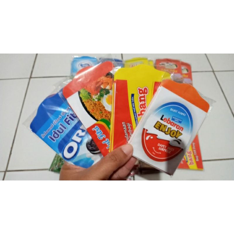 

Amplop Lebaran Medium | Angpao Lebaran Snack | Kertas Angpao | Amplop Lebaran Viral