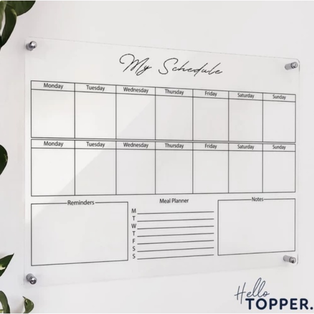 

Papan Jadwal Akrilik | Wall Planner | Schedule Board | Papan Jadwal