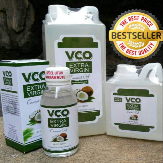 

VCO Minyak Kelapa Murni 1000ml MPASI / Diet Keto