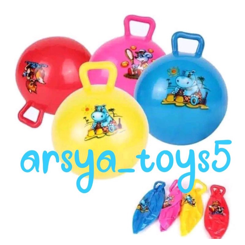 Arsya_toys5 BOLA JUMPING BOLA MAIN ANAK Panjang 31CM