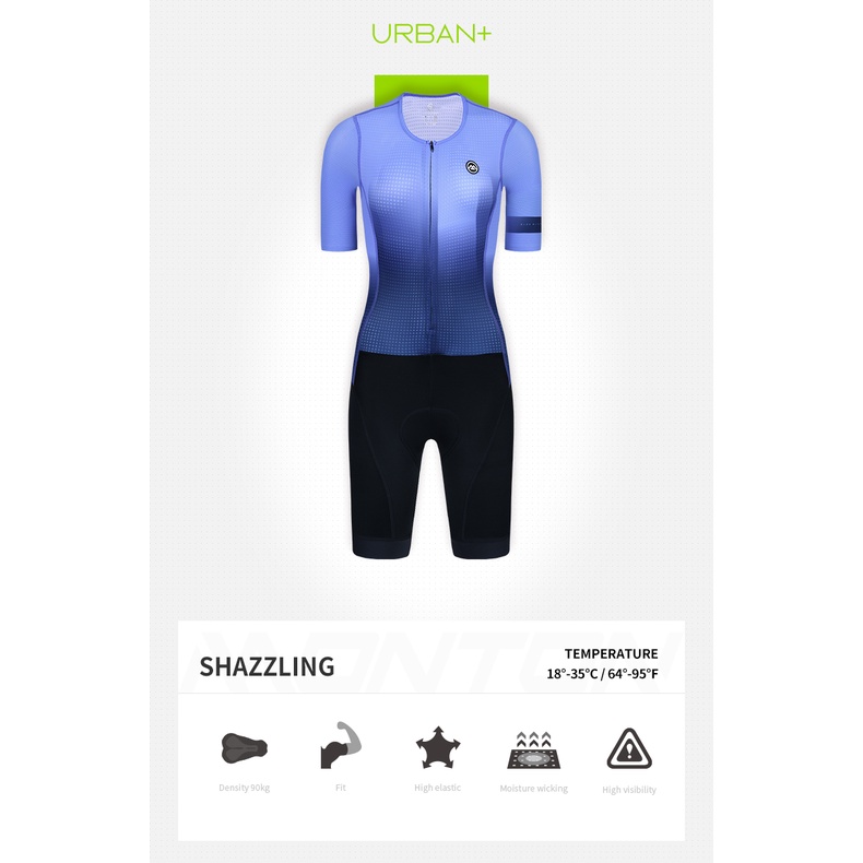 Monton Skinsuit Womens Shizzling Purple Original