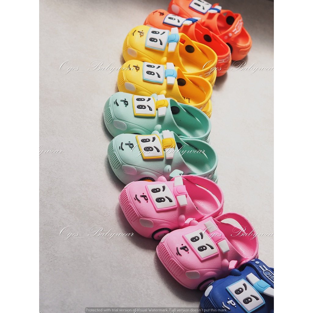 Sandal Anak Baim Import Bahan Eva Size 18-23 Usia 0-2 Tahun