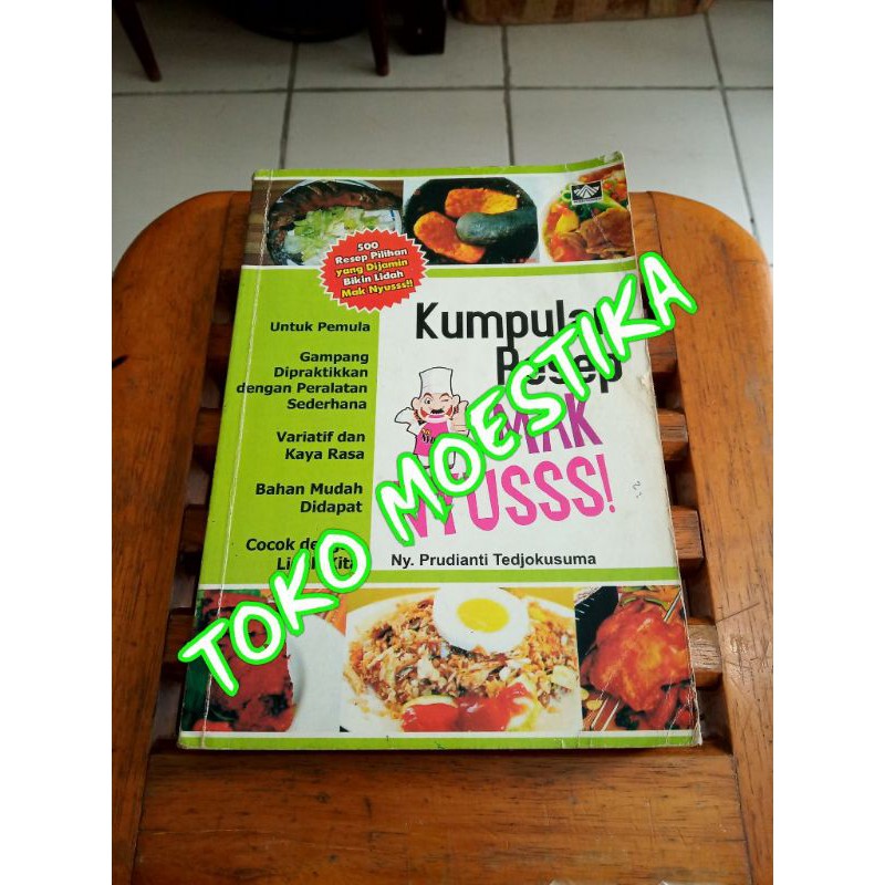 BUKU KUMPULAN RESEP MAK NYUSSS - 500 RESEP PILIHAN