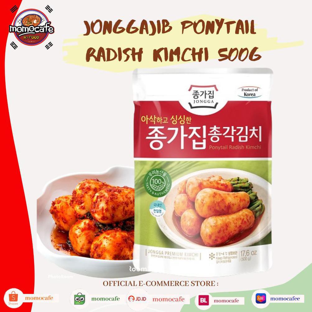 

{BISA COD} Jonggajib Chonggak Kimchi 500g - Kimchi Baby Lobak Made In Korea TERMURAH [Kode 1|Kode