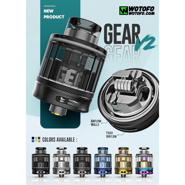 OFRF Gear V2 RTA 24MM by Wotofo x OFRF ORIGINAL