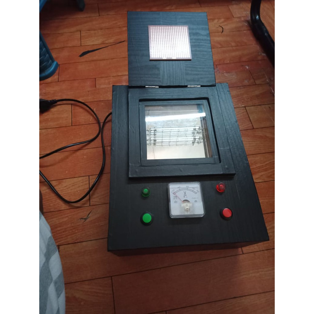 Mesin Stempel Flash 2 Lampu Lurus Jumbo Setara 4 Lampu U