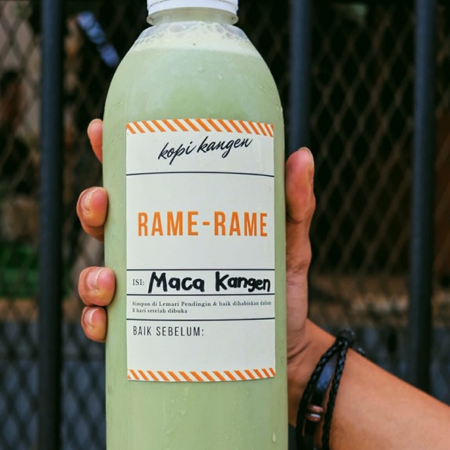 

#macakangen (matcha +fresh milk)