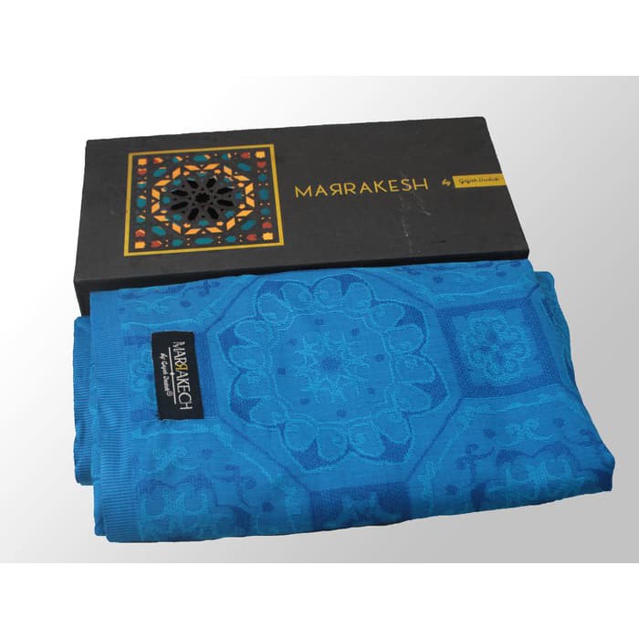 Sarung Marrakesh by Gajah duduk Original - Biru Muda Best Quality