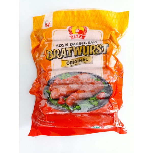 

Java Sosis Sapi Bratwurst Original 500gr (7)