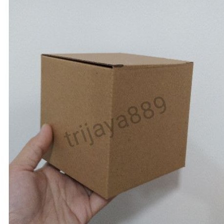 kardus packing box pizza / die cut ukuran 8x8x8-2
