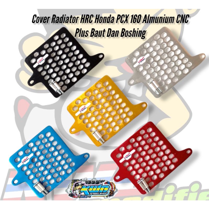 Cover radiator FULL CNC PCX 160 COVER RADIATOR HRC VARIO PCX 160 NEW / TUTUP COVER RADIATOR HRC PCX 160 NEW VARIO NEW 160 Cover radiator FULL CNC ARM PCX 160 VARIO 160 COVER RADIATOR VARIO 160 PCX 160 FULL CNC ALMUNIUM