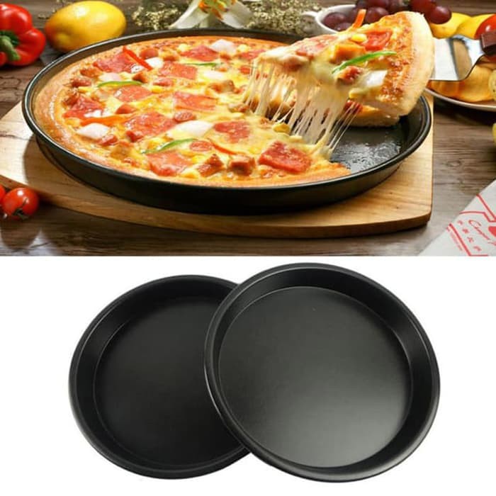 Teflon Pizza Pan Set ukuran 32CM - Pie Pan Set Non Stick