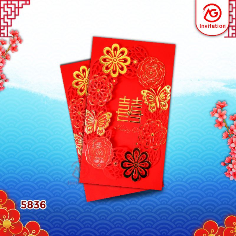 Blangko Undangan Mandarin 5836