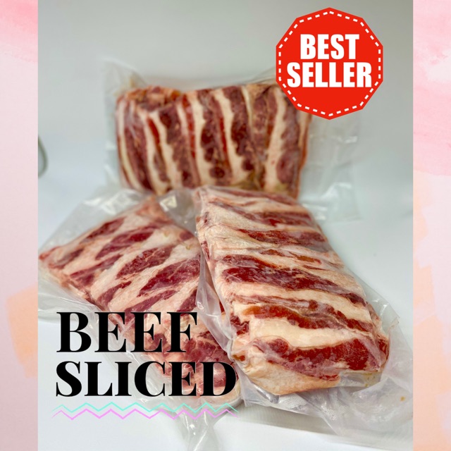 

Beef Sliced 500gr