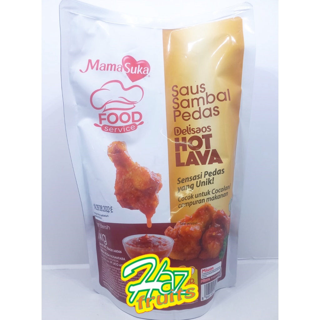 

Mamasuka Delisaos Hot Lava 1 Kg