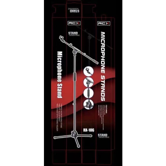 Stand mic panjang RCX RX 106 ( full besi )