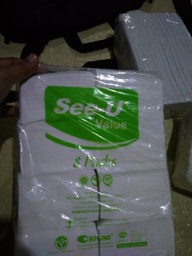 Tisu See-u Pop-up Tissue 8 In 1