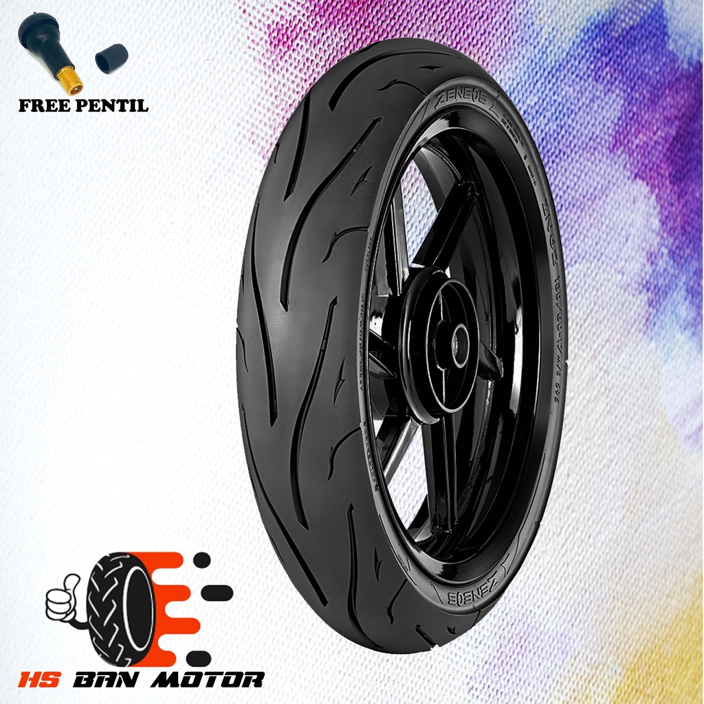 BAN MOTOR ZENEOS ZN62 150/60 Ring 17 Tubeless Terbaru