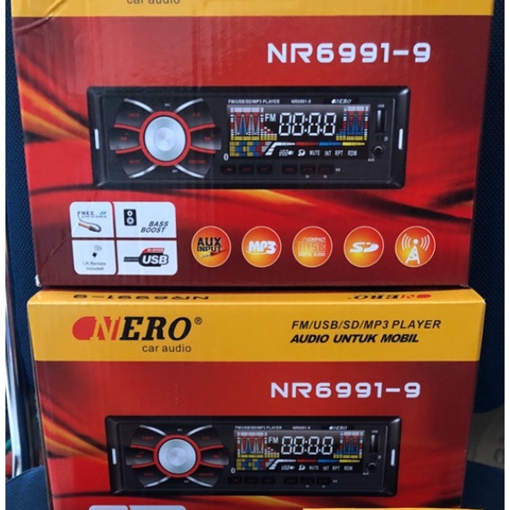 NERO NR-6991-9 TAPE MOBIL USB-SD D-FM-MMC-BLUETOOTH Tape Nero NR6991-9