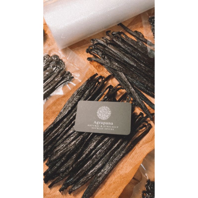 

Gourmet Grade A Vanilla Bean (Biji Vanilla) TAHITI - Batang Vanilla 500 GRAM & 1 KG