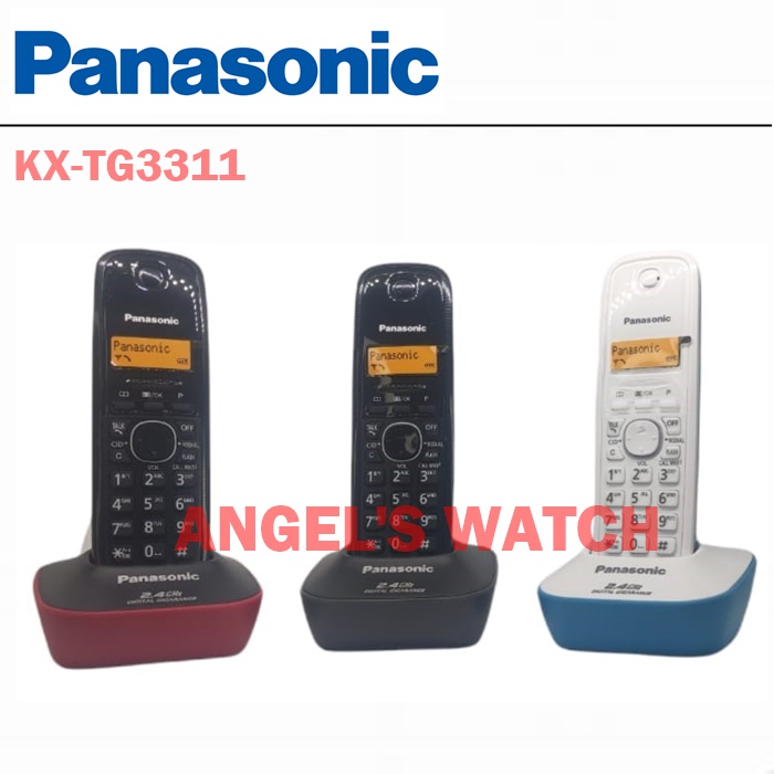 TELEPON WIRELESS PANASONIC KX-TG3311 NEW/ WIRELESS PHONE PANASONIC KX-TG3311