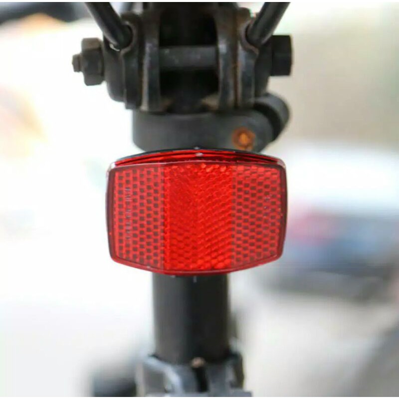 Mata kucing reflektor lampu belakang sepeda lipat BMX MTB