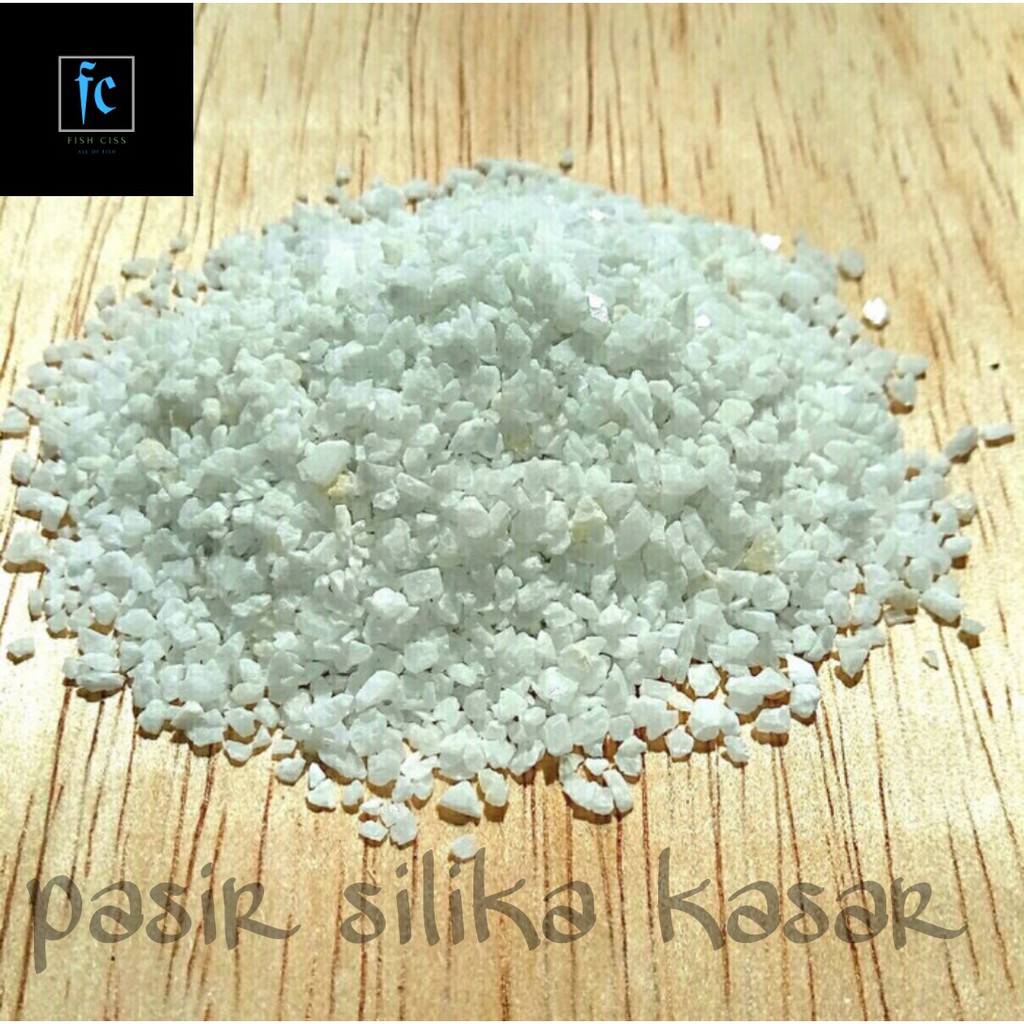 Pasir Silika Silica Putih Aquascape Kasar