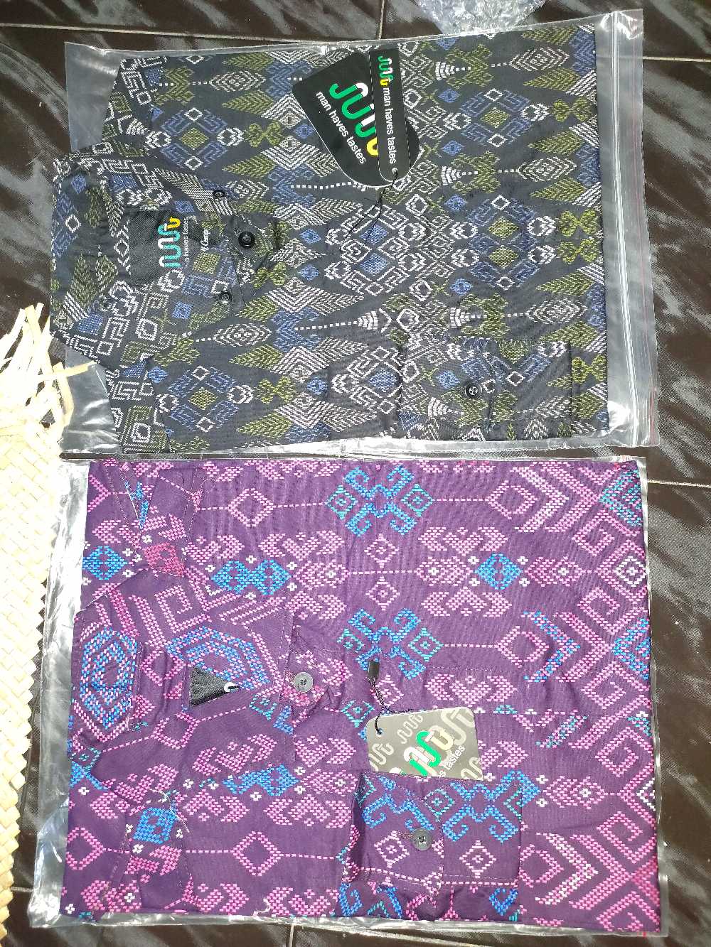 Kemeja Batik Pria Lengan Panjang Exclusive Kemeja Batik Cowok Kerja Kantoran Batik Stretch 1003